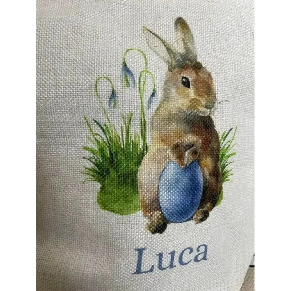 Luca Child’s Easter Cloth Basket Bag - Picture 2 of 8